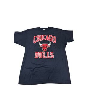 Vintage NBA Chicago Bulls Logo Short Sleeve Shirt 90s Size XL